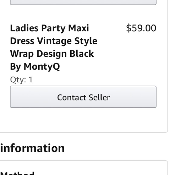 A beautifully Maxy black dress - Picture 6 of 6